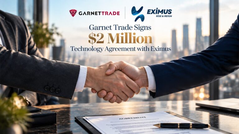 Deal Watch: Garnet Trade Books $2 Million Eximus Tech Contract Garnet Trade and Eximus technology agreement announcement: Deal Watch: Garnet Trade Books $2 Million Eximus Tech Contract