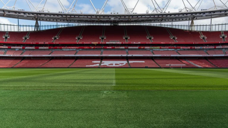 The Evolution of Arsenal Women: From 1987 to European Champions Emirates Stadium, home of Arsenal, seen from pitch level